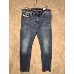 Diesel‎ Thommer Slim Skinny Jeans Mens 31x28 Medium Blue Stretch Denim 084BU